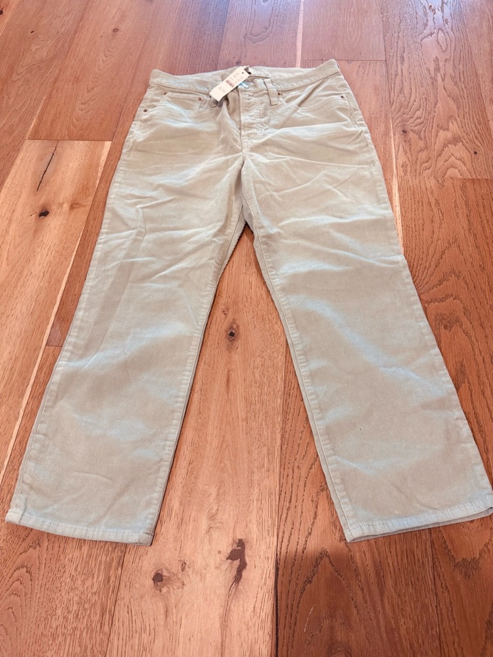 J. Crew Light Sage Green Corduroy Pants